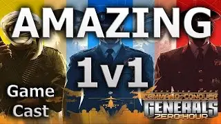 CnC Zero Hour - AMAZING 1v1 - Game Cast 1