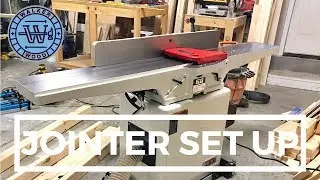 JET JWJ-8CS 8 inch Jointer Setup & Review
