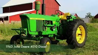 2024 AHW Calendar - October - Ken Peterson - Peterson Family Farms - 1963 John Deere 4010 Diesel