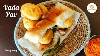 Mumbai Style Vada Pav Recipe | How to make Vada Pav at home | Batata Vada Recipe मुंबई के वडा पाव