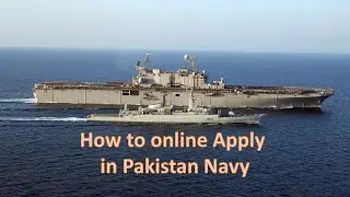 How to apply online in pak navy how to join pak navy 2021 jobs in Pak Navy