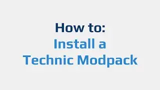 How to: Install a Technic Modpack