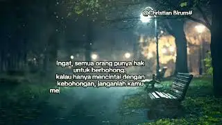 Mencintailah dengan keikhlasan 🙏