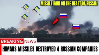 Putin is shocked by this news: Himars missiles destroyed 4 Russian companies.Russian lines collapsed