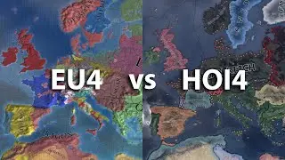 Hoi4 vs Eu4 Timelapse