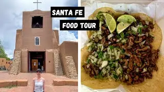 2021 Santa Fe AUTHENTIC Food Tour | Hidden Gem Food Trucks Serving AMAZING New Mexico Food!