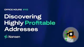 Discovering Highly Profitable Crypto Addresses - Office Hours #113