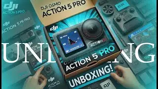 DJI Action 5 Pro Unboxing & First Look  Ultimate Adventure Camera 2024!
