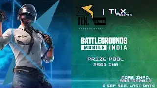 BGMI LIVE SCRIMS CUSTOM ROOM  PRESENTS BY TLX ESPORTS WITH FABULOUS IS LIVE #bgmilive