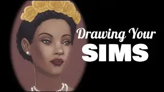 Speed Paint : Drawing Your Sims - Penelope Pizzazz