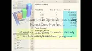 Spreadsheet tutorial 2 (NUMBERS)