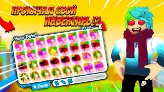 ПРОКАЧАЛ СВОЙ ИНВЕНТАРЬ В ПЕТ СИМУЛЯТОР Х! Roblox Pet Simulator X