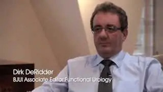 Dirk DeRidder, BJUI Associate Editor: Functional Urology