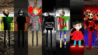 Everyone is Baldi's 7 Horror Scream Mods - ALL PERFECT! #3