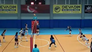 MILAN ATLETIK B – BALKAN YESILBAGLAR 1.SET GENC KIZLAR VOLEYBOL (09.01.24/ISTANBUL)