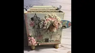 Stitches storage box tutorial