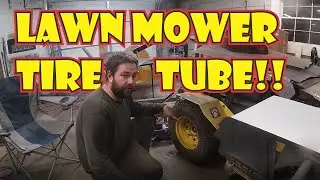 Lawn Mower Tire Tube Install Great Dane E120