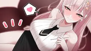 [ASMR] My boss is a sweet girlfriend at home🤎