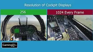 DCS World VR Settings 7: Cockpit Display Resolution