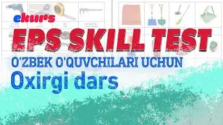 🇰🇷Koreys Tili | 2023 EPS SKILL TEST | O'zbek tilida Koreys tilini 0 dan o'rganish | Oxirgi dars
