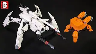 Stunning LEGO Custom XM2 Reginleif and Fido from 86 EIGHTY-SIX