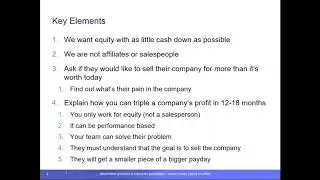 Buy the Business – No Money Down