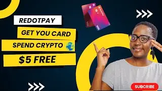 How to Get Your Redotpay Crypto Card | $5 Free + Spend Crypto Like Cash ✅