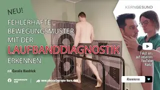 Laufbanddiagnostik von Kopf bis Fuß.