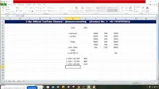 Foreign currency setting_1 in sap // foreign currency configuration in sap