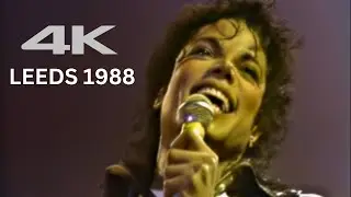 Michael Jackson Bad Tour Leeds 1988 Footage
