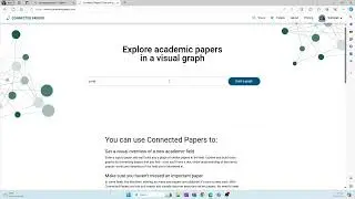 Short review - Connectedpaper.com