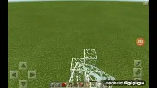 Дом из Лавы Minecraft