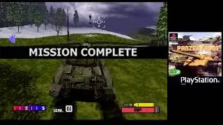 PANZER FRONT | Battle Tank Simulator | Gameplay | PS1 | PCSX PlayStation Emulator