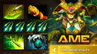 Ame MEDUSA Carry - Patch 7.37d | Full Gameplay Dota Class