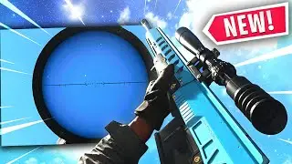 the BEST RETICLE to use for SNIPING on Modern Warfare.. (BLUE DOT)