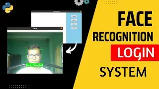 Face Recognition Login System using Python and MySQL | Tkinter Project | Machine Learning | PySeek