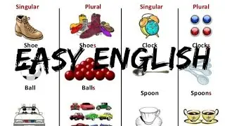 English Grammar Lesson : singular and plural