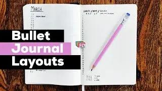 Plan with Me | Minimalist Weekly and Monthly Layout for your Bullet Journal