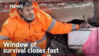 Father holds hand of daughter as she lies dead in Turkish earthquake rubble | 1News