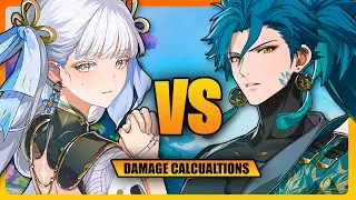 JIHNSI VS JIYAN DAMGE CALCUALTIONS | Wuthering Waves 1.1