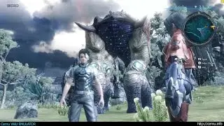 Cemu WiiU Emulator - Xenoblade Chronicles X ingame (Cemu v1.5.5c)