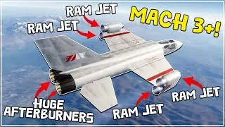 I Built A 6 Engine MACH 3 Capable Jet In Flyout!