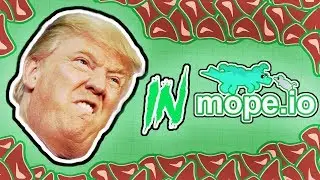 DONALD TRUMP BUILDS A WALL ON Mope.io !!// Mope.io *REVERSE CHALLENGE*!!! Mope.io Hack/Glitch