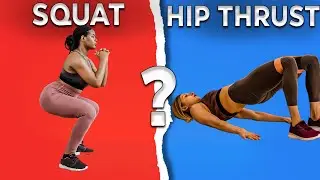 Squat vs hip thrust pour les fessiers (NOUVELLE étude)
