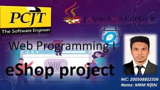 Web Programming I eShop project Task 50