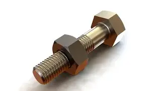 Solidworks Bolt and Nut design tutorial ( Easy Steps )