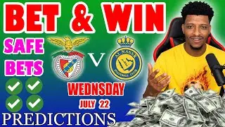 FOOTBALL PREDICTIONS TODAY 22/07/2026 SOCCER PREDICTIONS TODAY | BETTING TIPS, Best picks