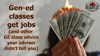 Pro-tip: take General Education (Gen-ed) classes focused on job skills!