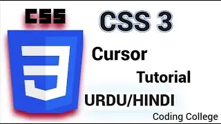 CSS Cursor Tutorial | Class 27th | || Coding college ||