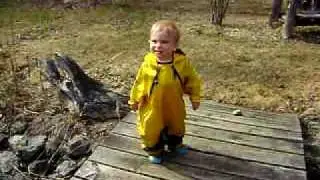Henry in Muddy Buddy Suit